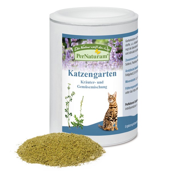 Katzengarten - Kräuter und Gemüse für gesunde Katzen von PerNaturam